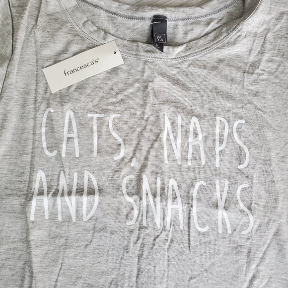 Alya Tee, Cats, Naps, and Snacks New. - Picture 3 of 4